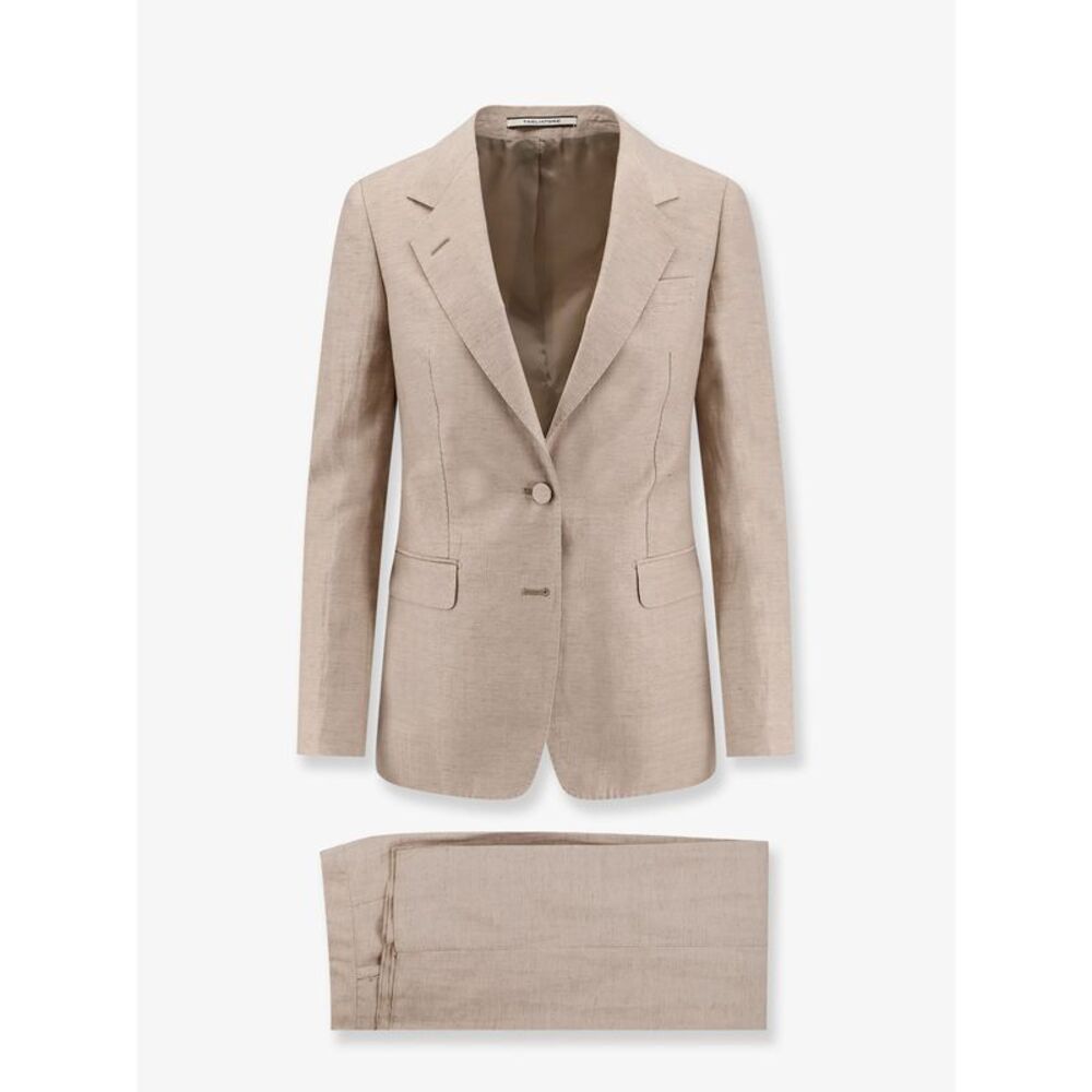 Tagliatore Women Parigi Linen And Cotton Suit